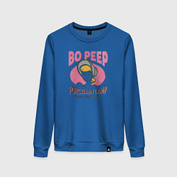 Свитшот хлопковый женский Bo Peep, цвет: синий