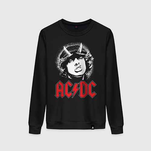 Женский свитшот ACDC / Черный – фото 1