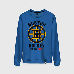 Свитшот хлопковый женский BOSTON BRUINS NHL, цвет: синий