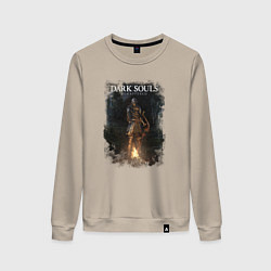 Свитшот хлопковый женский Dark Souls Remastered, цвет: миндальный