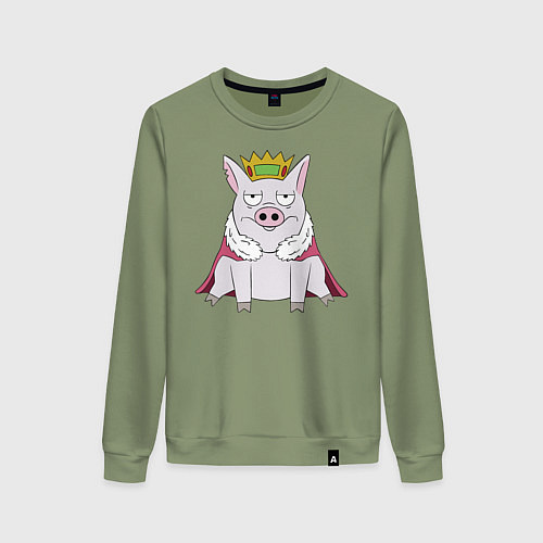 Женский свитшот Король / Авокадо – фото 1