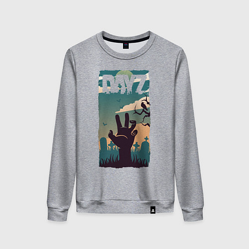 Женский свитшот DAYZ ДЕЙЗИ Z / Меланж – фото 1