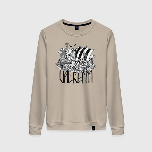 Женский свитшот Valheim / Миндальный – фото 1