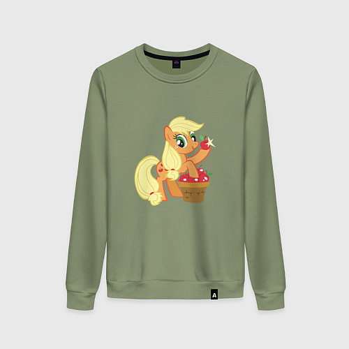 Женский свитшот Applejack / Авокадо – фото 1