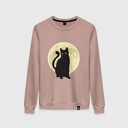 Женский свитшот Moon Cat