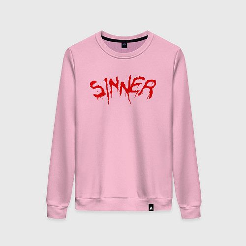 Женский свитшот FAR CRY 5 SINNER ГРЕШНИК / Светло-розовый – фото 1