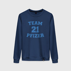Женский свитшот Team Pfizer