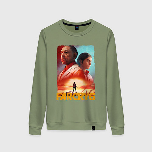 Женский свитшот FAR CRY 6 ФАР КРАЙ 6 ПОСТЕР / Авокадо – фото 1