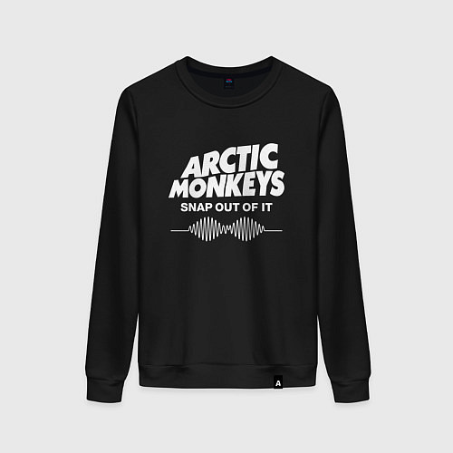 Женский свитшот Arctic Monkeys, группа / Черный – фото 1