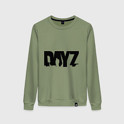 Свитшот хлопковый женский DayZ, цвет: авокадо