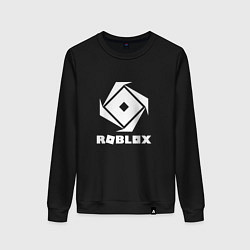 Женский свитшот ROBLOX WHITE LOGO