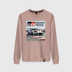 Женский свитшот Toyota Gazoo Racing - легендарная спортивная коман