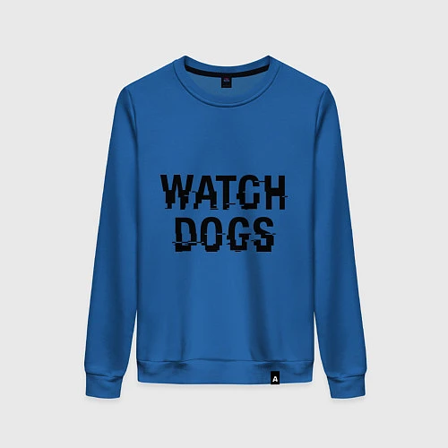 Женский свитшот Watch Dogs / Синий – фото 1
