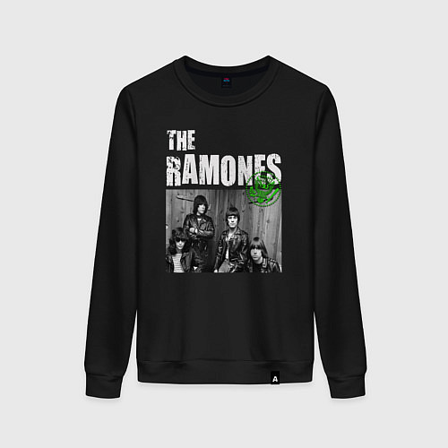 Женский свитшот The Ramones Рамоунз / Черный – фото 1