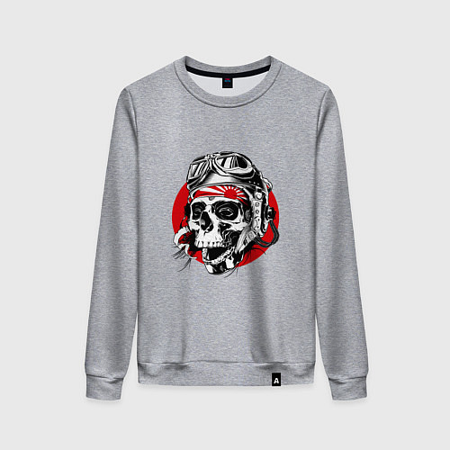 Женский свитшот Pilot kamikadze / Меланж – фото 1