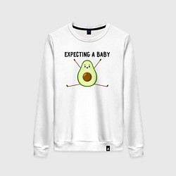 Женский свитшот Expecting a baby