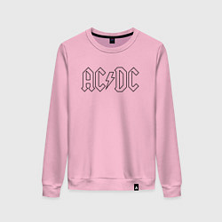 Женский свитшот ACDC Logo Молния