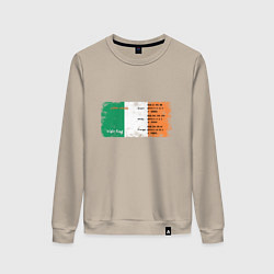 Женский свитшот Флаг Ирландии