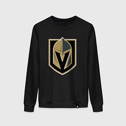 Свитшот хлопковый женский Vegas Golden Knights , Вегас Голден Найтс, цвет: черный