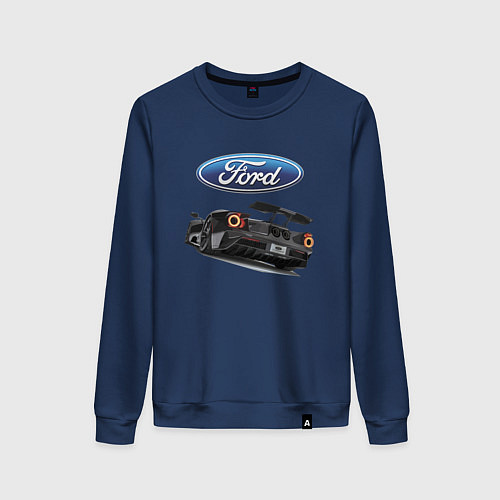 Женский свитшот Ford Performance Motorsport / Тёмно-синий – фото 1