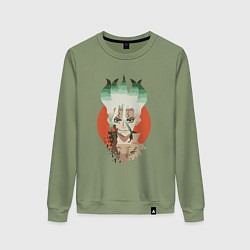 Женский свитшот Senkuu art