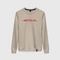 Женский свитшот EXILIA RED LOGO