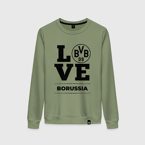 Женский свитшот Borussia Love Классика / Авокадо – фото 1