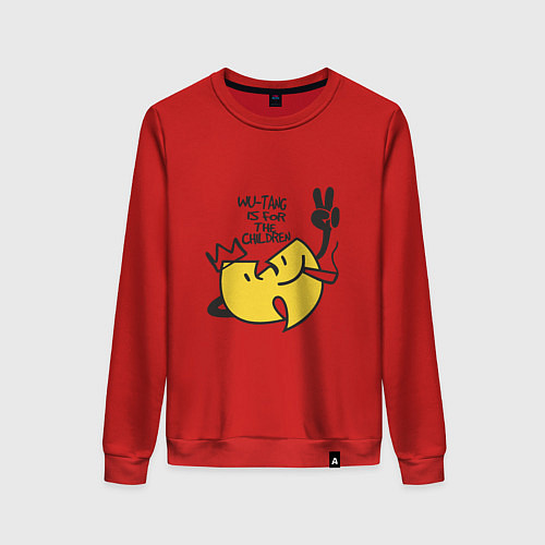 Женский свитшот Wu-Tang Is For The Children / Красный – фото 1