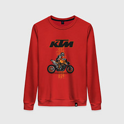 Женский свитшот KTM Moto theme