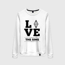 Женский свитшот The Sims love classic