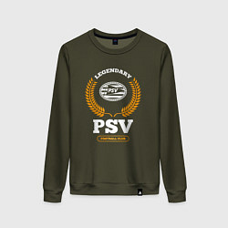 Женский свитшот Лого PSV и надпись legendary football club
