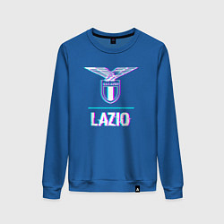 Женский свитшот Lazio FC в стиле glitch