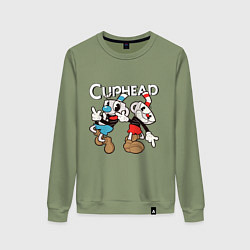 Женский свитшот Cuphead - Mugman
