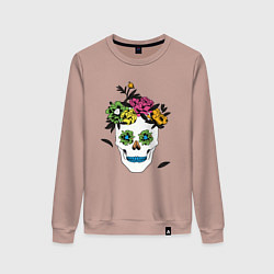 Женский свитшот Sugar skull