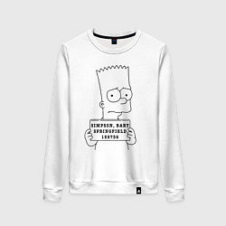 Женский свитшот Simpson, Bart, Springfield, 159736