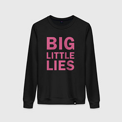 Женский свитшот Big Little Lies logo