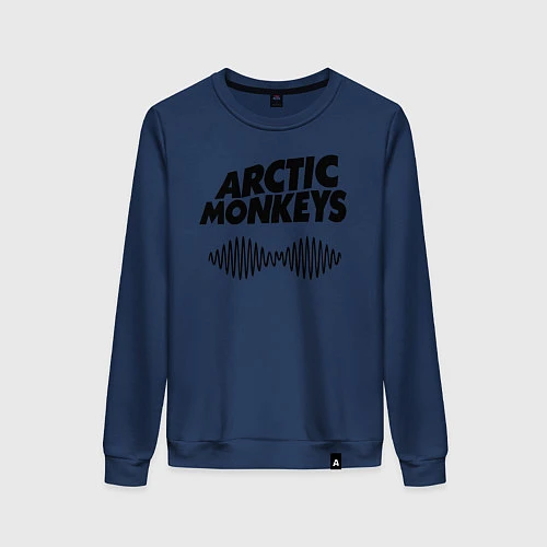 Женский свитшот Arctic Monkeys / Тёмно-синий – фото 1