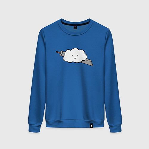 Женский свитшот Cloud Strife / Синий – фото 1