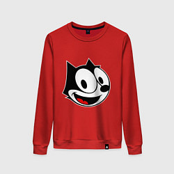 Женский свитшот Cat Felix head