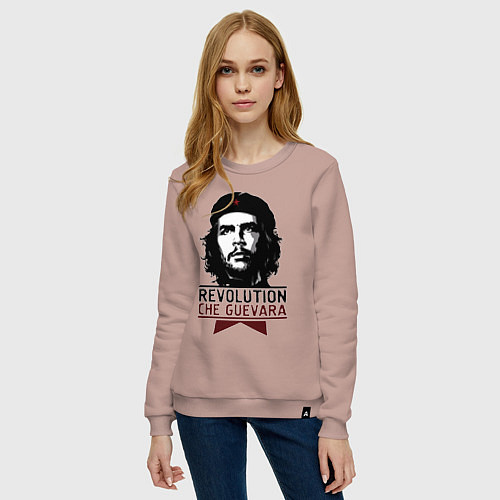 Женский свитшот Revolution hero / Пыльно-розовый – фото 3