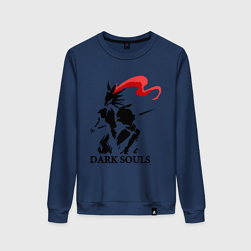 Женский свитшот Dark Souls / Тёмно-синий – фото 1