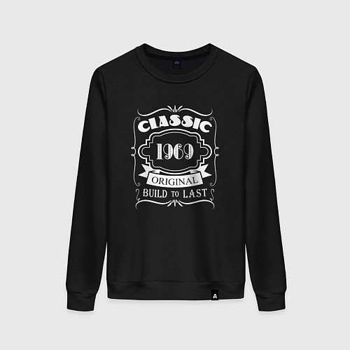 Женский свитшот 1969 - classic / Черный – фото 1