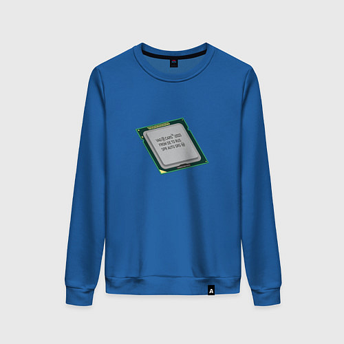 Женский свитшот IT Vagodroch processor / Синий – фото 1