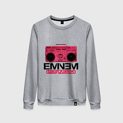 Свитшот хлопковый женский Eminem Berzerk: Pink, цвет: меланж