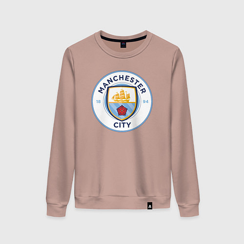 Женский свитшот Manchester City FC / Пыльно-розовый – фото 1