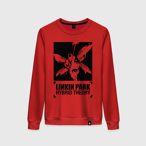 Женский свитшот LP Hybrid Theory / Красный – фото 1