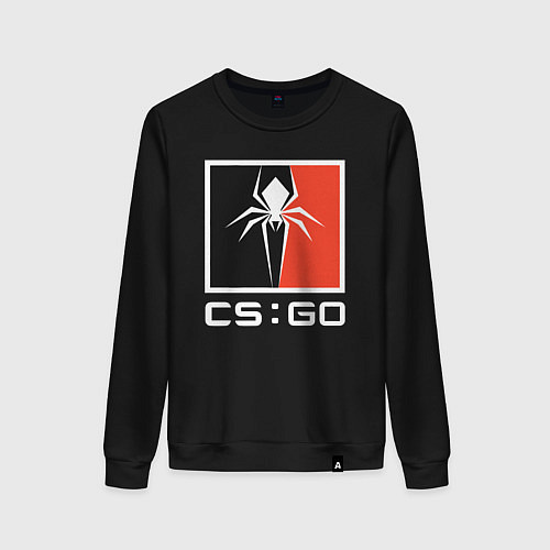 Женский свитшот CS spider / Черный – фото 1