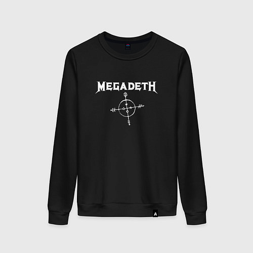 Женский свитшот Megadeth: Cryptic Writings / Черный – фото 1