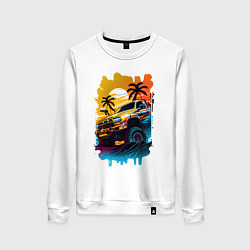 Женский свитшот Монстр трак