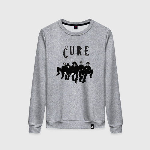 Женский свитшот The Cure - A Band / Меланж – фото 1
